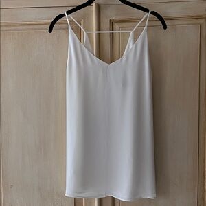 LOFT Sleek off-White Camisole Top-size small-NWT